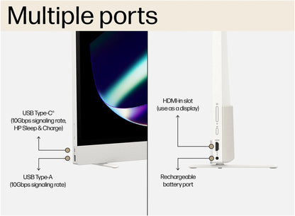 PC portátil todo en uno HP Envy Move de 23,8" - Core™ i5, SSD de 1 TB, color blanco