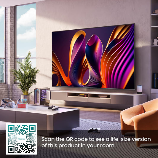 Televisor inteligente Hisense QLED 4K de 100 pulgadas y 144 Hz 100E7NQTUK PRO - 2024