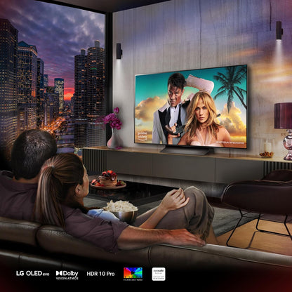 LG OLED55C45LA 55-Inch OLED evo 4K UHD Smart TV - 2024