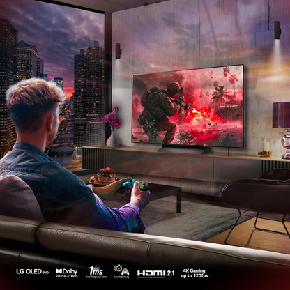 LG OLED55C45LA 55-Inch OLED evo 4K UHD Smart TV - 2024