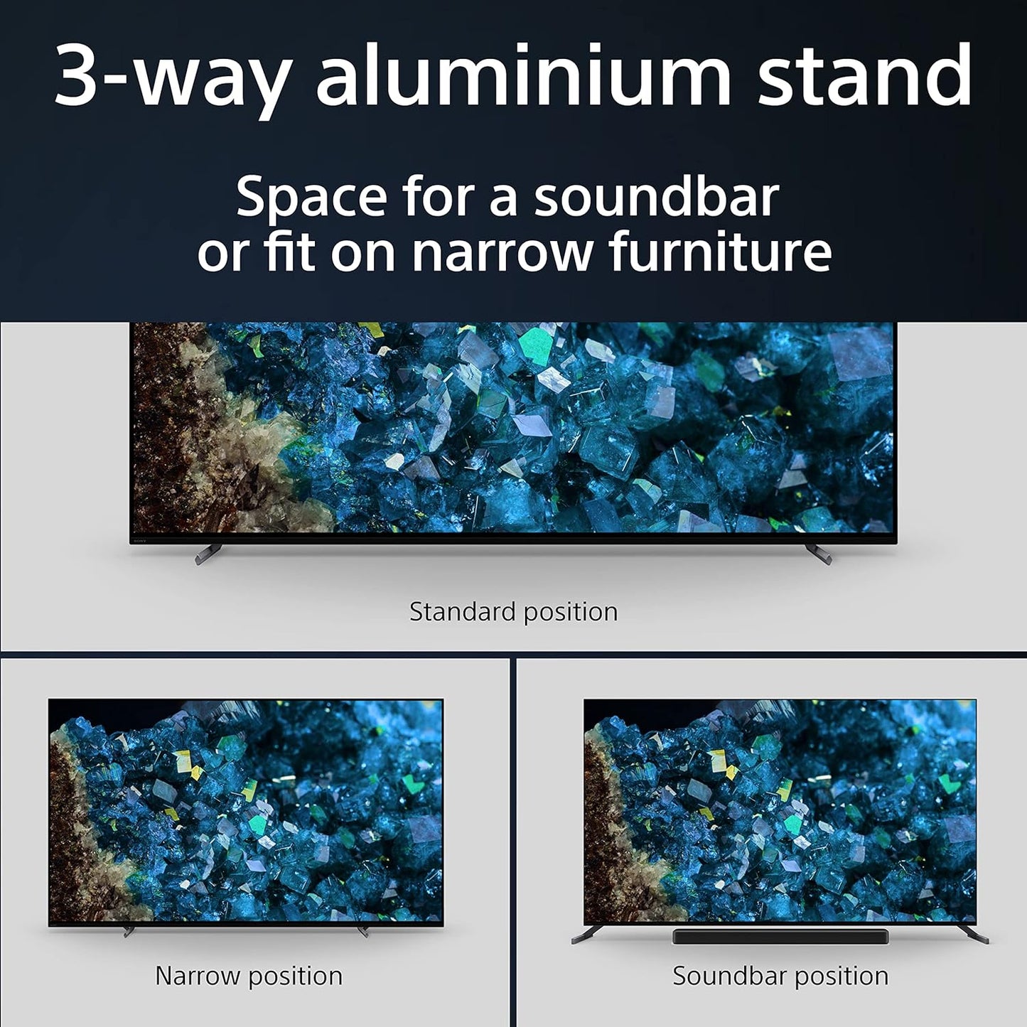 Sony BRAVIA XR, XR-55A80L, 55 polegadas, OLED, 4K HDR Smart TV