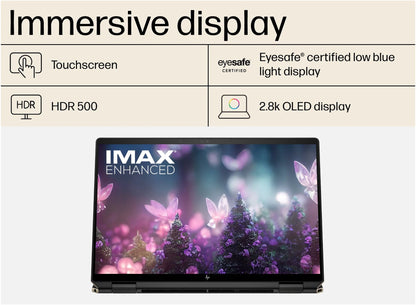 HP Spectre x360 14" Laptop OLED Touchscreen Conversível, Core™ Ultra 7 - com Caneta 
