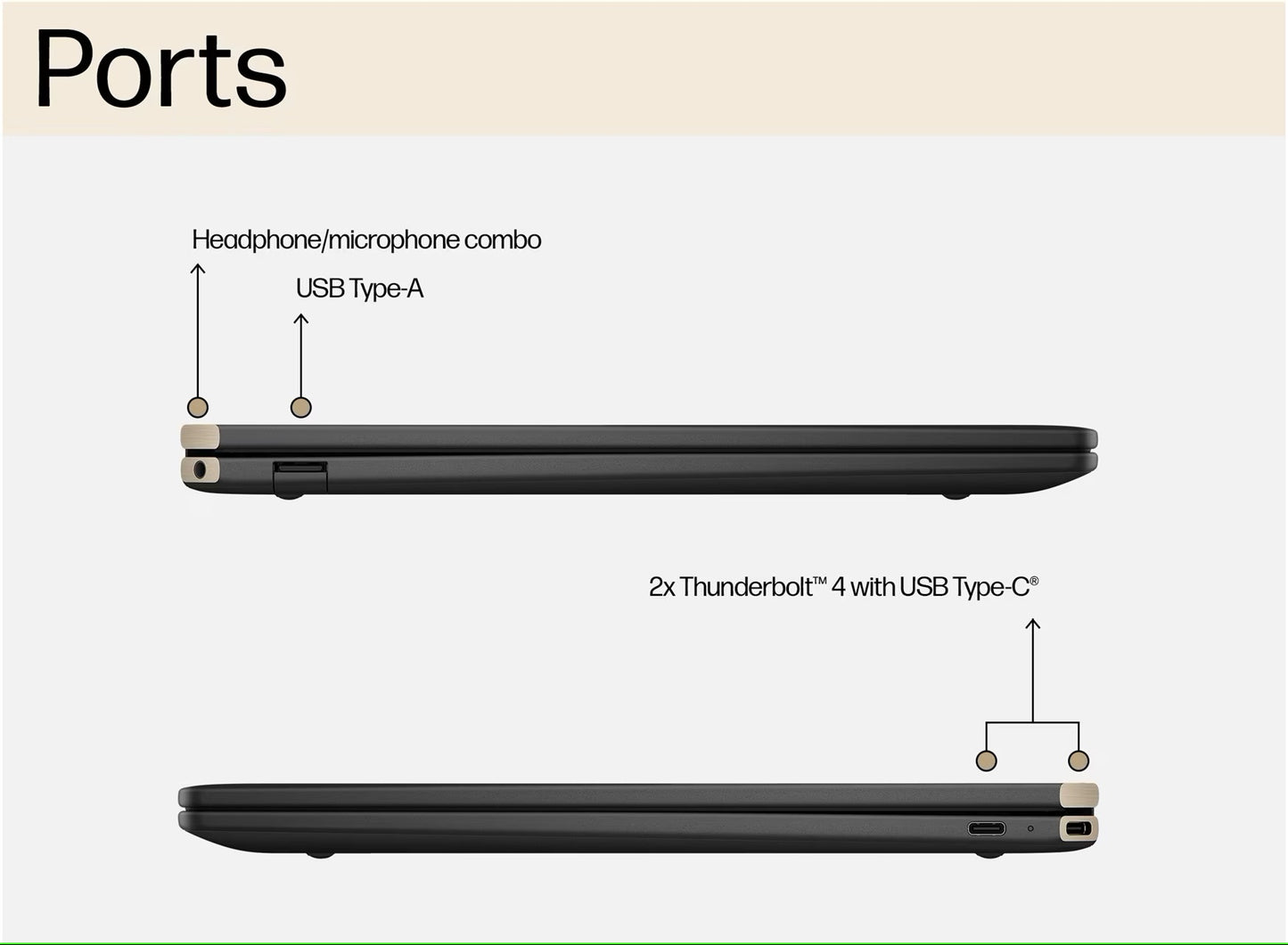 HP Spectre x360 14" Laptop OLED Touchscreen Conversível, Core™ Ultra 7 - com Caneta 