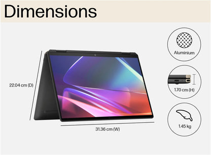HP Spectre x360 14" Laptop OLED Touchscreen Conversível, Core™ Ultra 7 - com Caneta 