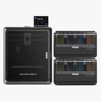 Anycubic Kobra S1 Combo 3D Printer + ACE Pro (8 Colors) & 4KG PLA