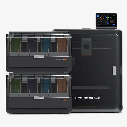 Anycubic Kobra S1 Combo 3D Printer + ACE Pro (8 Colors) & 4KG PLA