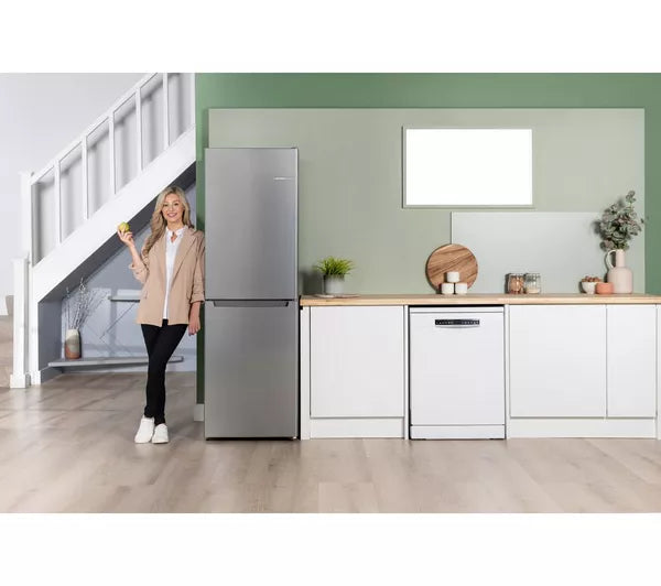 Frigorífico-congelador BOSCH Serie 2 KGN34NLEAG 50/50