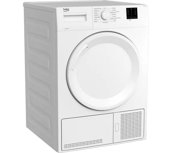 Secadora de condensación BEKO DTKCE80021W de 8 kg - Blanca