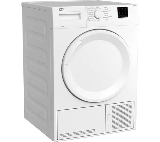 BEKO DTKCE80021W Secador de roupa por condensação de 8 kg - Branco