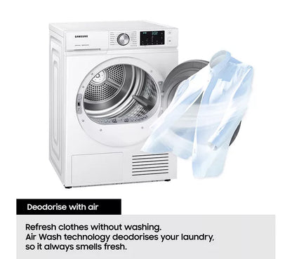 SAMSUNG Série 5 EcoBubble WD80TA046BX/EU 8 kg Lavadora Secadora