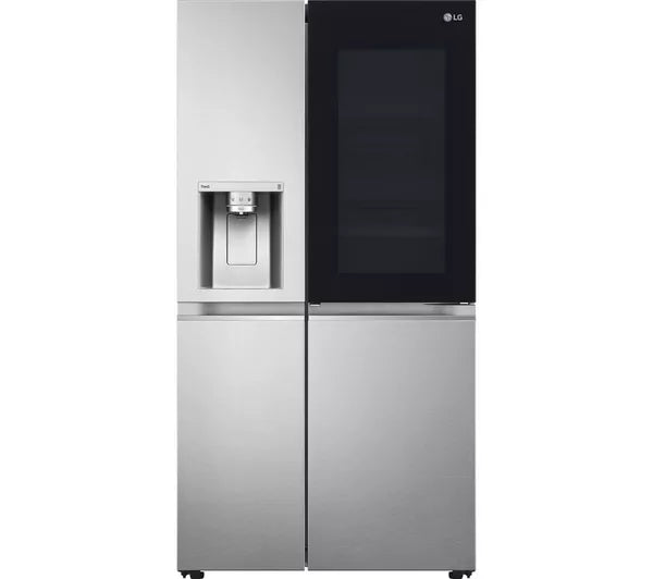 LG InstaView Porta-em-Porta GSXV91BSAE Geladeira e Congelador Estilo Americano