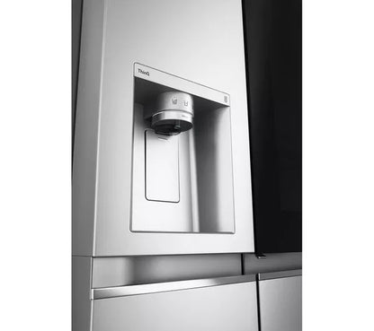 LG InstaView Porta-em-Porta GSXV91BSAE Geladeira e Congelador Estilo Americano