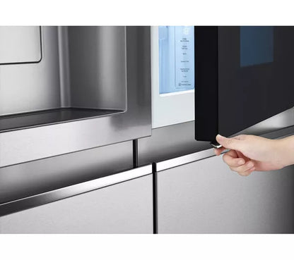 LG InstaView Porta-em-Porta GSXV91BSAE Geladeira e Congelador Estilo Americano