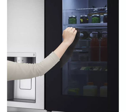 LG InstaView Porta-em-Porta GSXV91BSAE Geladeira e Congelador Estilo Americano