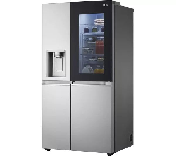 LG InstaView Porta-em-Porta GSXV91BSAE Geladeira e Congelador Estilo Americano