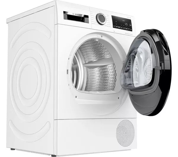 Secadora Bosch Serie 6 WQG24509GB, 9 kg, bomba de calor, color blanco