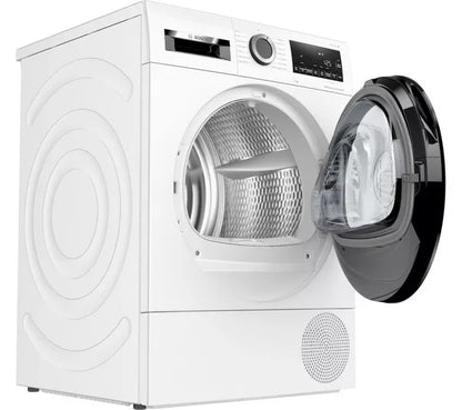 Secadora Bosch Serie 6 WQG24509GB, 9 kg, bomba de calor, color blanco