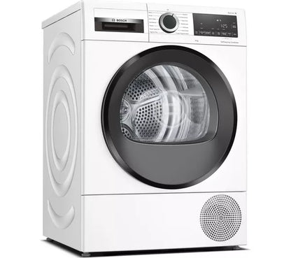 Secadora Bosch Serie 6 WQG24509GB, 9 kg, bomba de calor, color blanco