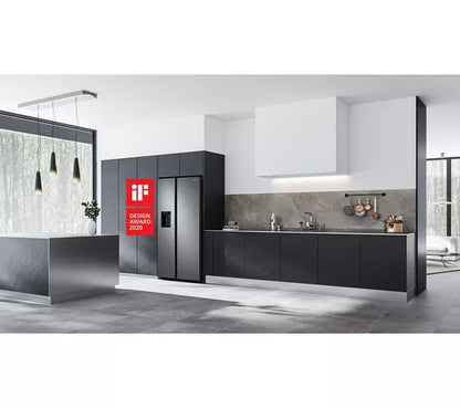 SAMSUNG Série 8 SpaceMax RS68A884CB1/EU Geladeira e freezer inteligente estilo americano