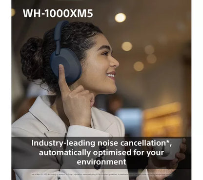 Auriculares inalámbricos Sony WH-1000XM5 con cancelación de ruido - Negros