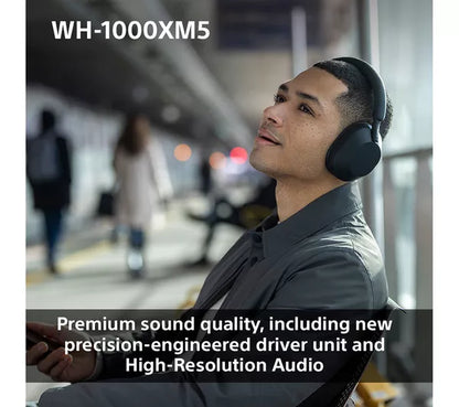 Auriculares inalámbricos Sony WH-1000XM5 con cancelación de ruido - Negros