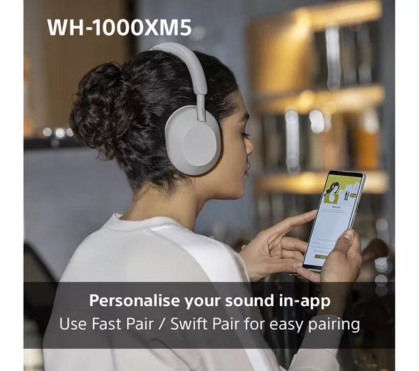 Auriculares inalámbricos Sony WH-1000XM5 con cancelación de ruido - Negros