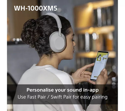 Auriculares inalámbricos Sony WH-1000XM5 con cancelación de ruido - Negros