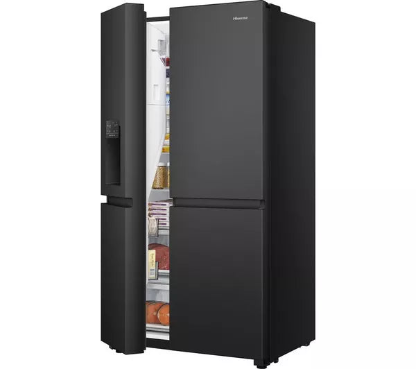 Hisense Pure Flat Infinite RS818N4TIE Geladeira e Freezer Inteligente Estilo Americano