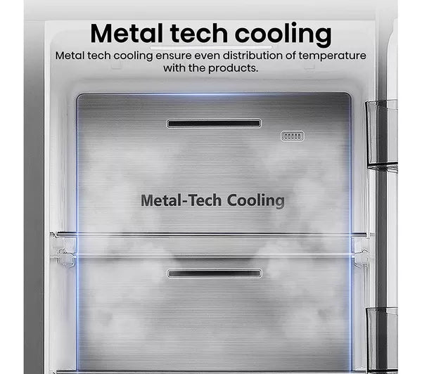 Hisense Pure Flat Infinite RS818N4TIE Geladeira e Freezer Inteligente Estilo Americano