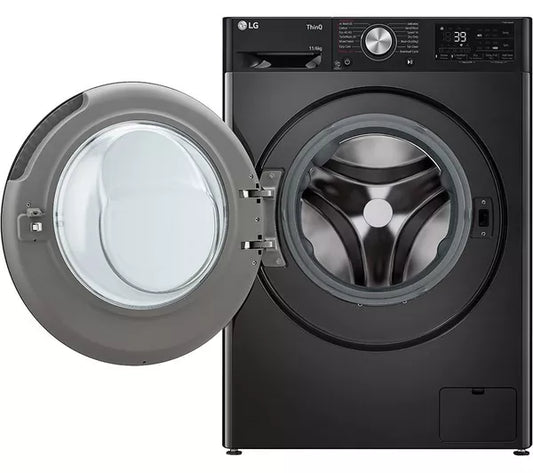 Lavadora-secadora LG Turbowash360 FWY916BBTN1 con WiFi, 11 kg, color negro