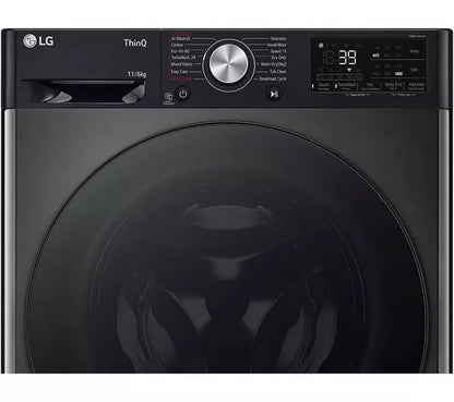 LG Turbowash360 FWY916BBTN1 WiFi-enabled 11 kg Washer Dryer - Black