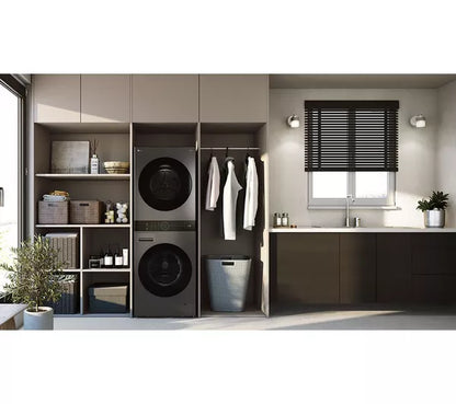 Lavadora secadora LG WashTower WT1210BBTN1 de 12 kg con WiFi