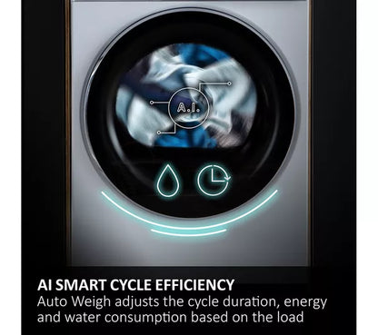 Máquina de lavar roupa HAIER I Pro Series 7 Plus HW100 com WiFi, 10 kg, 1400 centrifugações