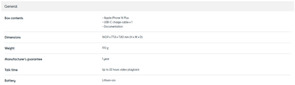 Apple iPhone 16 Plus - Lançamento totalmente novo! (2025)