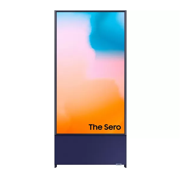 Samsung The Sero LS05B 43 polegadas Smart 4K Ultra HD HDR QLED TV em azul marinho