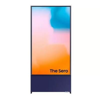 Samsung The Sero LS05B 43 polegadas Smart 4K Ultra HD HDR QLED TV em azul marinho