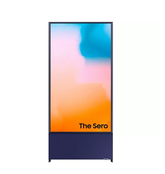 Samsung The Sero LS05B 43 polegadas Smart 4K Ultra HD HDR QLED TV em azul marinho