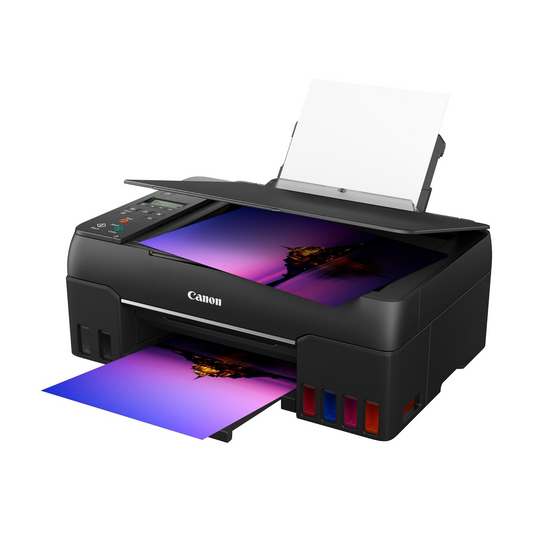Impressora fotográfica jato de tinta Canon PIXMA G650 sem fio 3 em 1 recarregável MegaTank