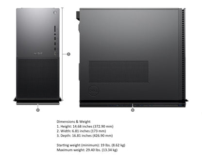 XPS Desktop Computer - 14th Gen Intel® Core™ i9-14900K- 2025