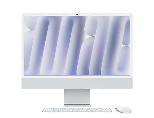 iMac APPLE 4.5K de 24" (2024) - M4, Plateado