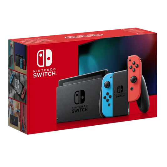 Consola Nintendo Switch - Rojo neón/Azul neón - 2025