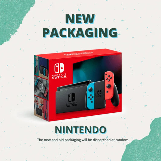 Consola Nintendo Switch - Rojo neón/Azul neón - 2025