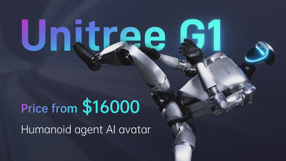 Robô Humanoide Unitree G1 com Mãos Dexterous Unitree Dex 3-1