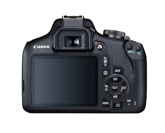 Canon EOS 2000D + Lente EF-S 18-55mm III