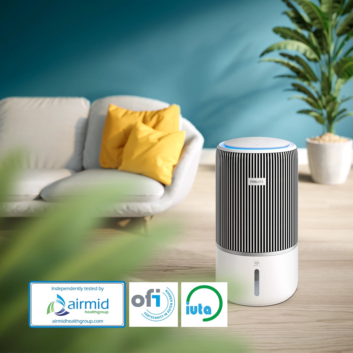 Philips PureProtect Water 3400 Series Smart 2-in-1 Air Purifier and Humidifier